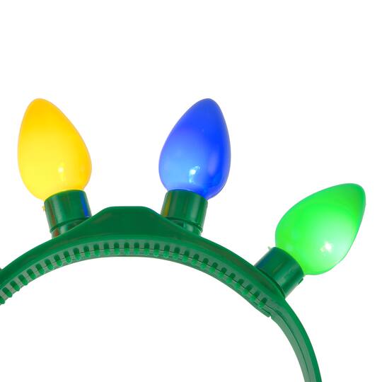 Light Up Holiday Bulb Headband by Celebrate It™